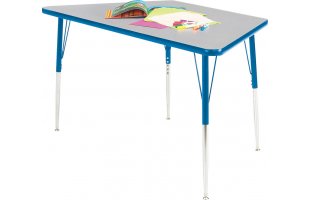 Prima Trapezoid Preschool Tables