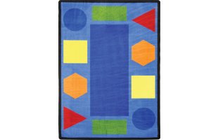 Sitting Shapes Classroom Rugs