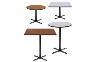 Cafeteria Tables with X-Bases