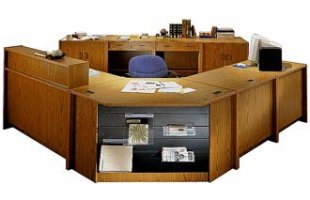 Glacier Modular Library Circulation Desk