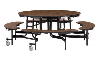 NPS Folding Bench Cafeteria Tables