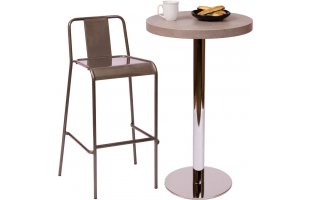 Midtown Bar-Height Cafe Tables by BFM Seating