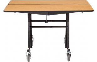 NPS Mobile Folding Square Cafeteria Tables