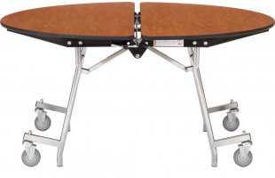 NPS Round Mobile Cafeteria Tables