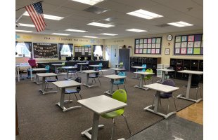 Academia Surge Sit/Stand School Desks