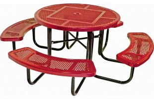 Round Thermoplastic Picnic Tables
