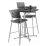 CTT-3042 Tables with CTT-30 Stools