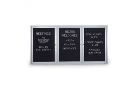 Weather-resistant Enclosed Letter Boards