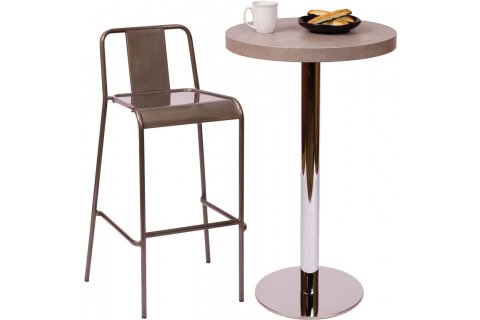 Midtown Bar-Height Cafe Tables by BFM Seating