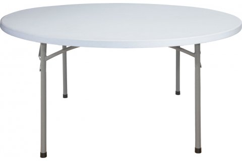 Round Blow Molded Folding Tables