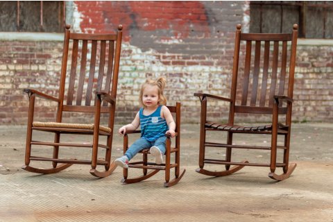Solid Wood Child Rocking Chairs