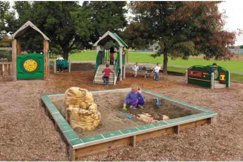 Earlyworks Preschool Garden Style Playground Equipment by ultraPLAY