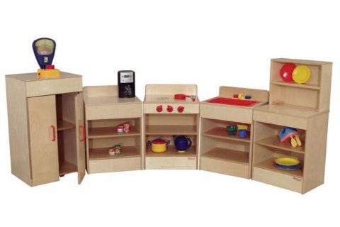 Wooden Play Kitchen Appliances, Dramatic Play Furniture