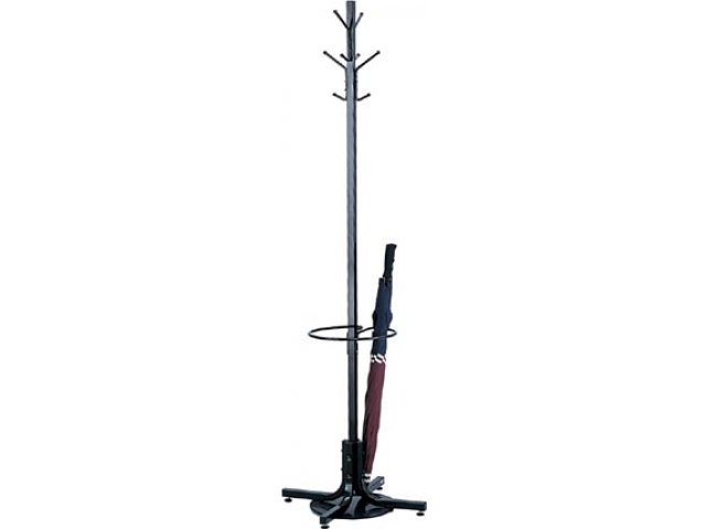 Metal Coat Rack Tree with 8 Hooks and Umbrella Stand CST ...