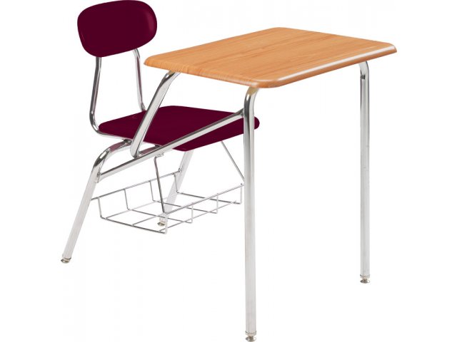 Combo Student Chair Desk - Woodstone Top 18