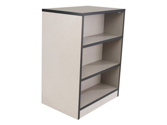 High Pressure Laminate Double Sided Mobile Bookcase 36 Wx48 H