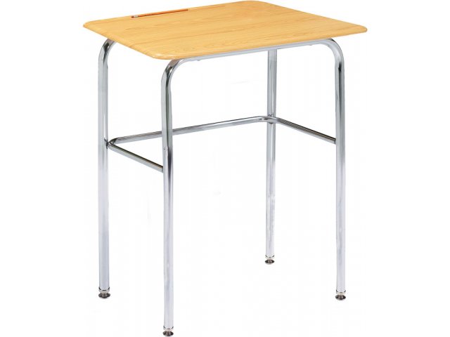 Basic School Desk Woodstone Top U Brace 30 Student Desks