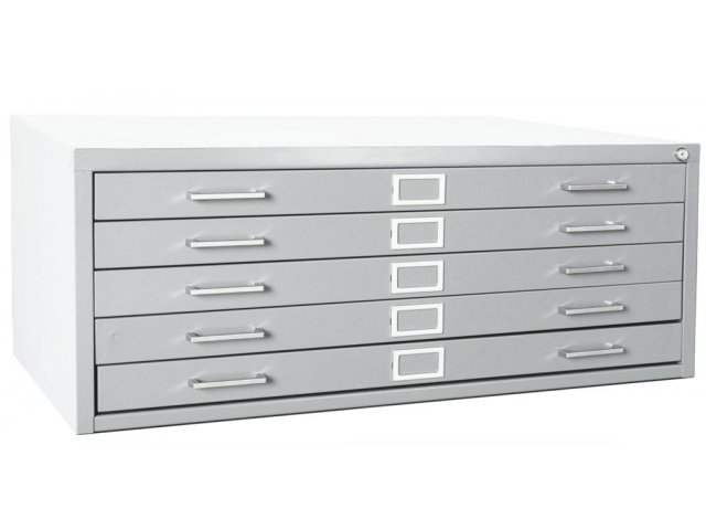 5 Drawer Flat File Cabinet For 24 X 36 Sheets Sff 867 Metal File