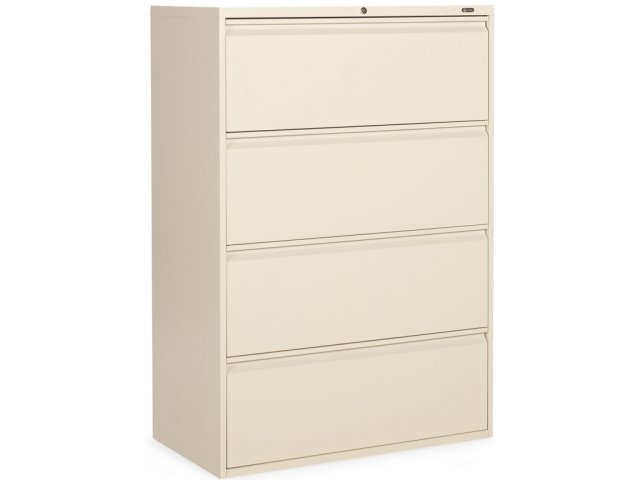 1900 Series 4 Drawer Lateral File Cabinet Sgn 1934 Metal File
