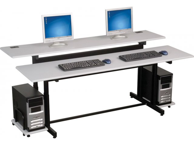 Split Level Computer Table Spl 830 Computer Tables