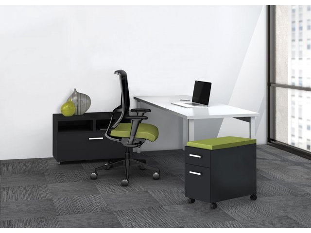 E5 Office 60 Desk With File Mobile Pedestal Typ E5k5 Office