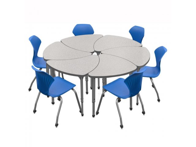 Shown with Apex School Chairs
