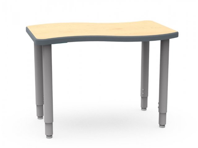Mini Tide Desk Shape 32.5”L x 23”W