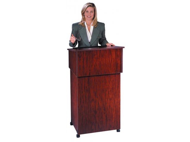 Shown with Tabletop Lectern, ESL-22, <br>Sold Separately