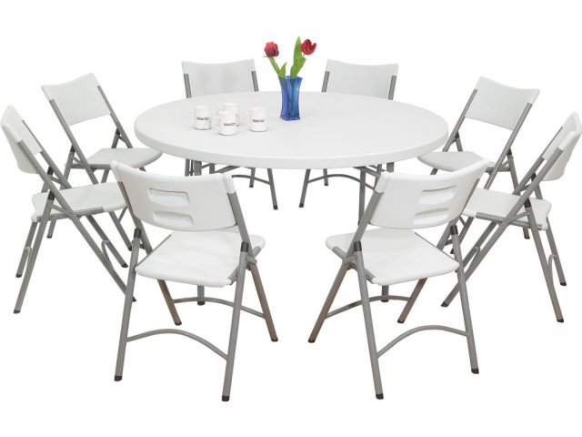 NPT-6060 Tables with NPC-600 Chairs