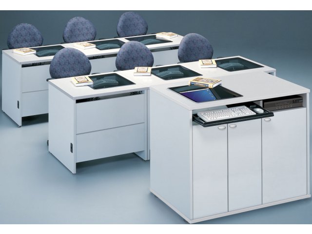 Shown in classroom setting with coordinating NVA-4630FP Student Desks.