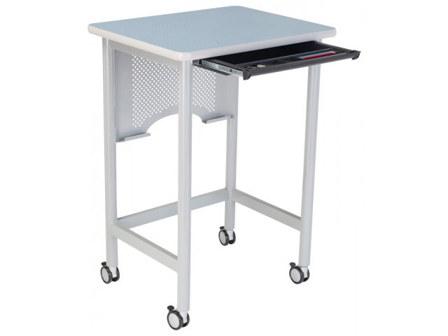 Shown with Optional Pencil Tray and Casters