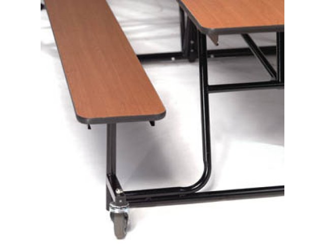 Six obstacle-free entrances make these tables easy to use by students, parents and faculty.