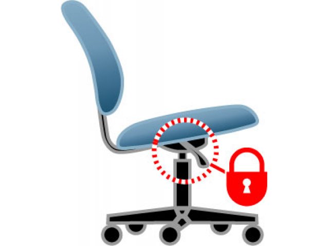 Lock chair into angled position for maximum comfort, in either single position or infinite style.