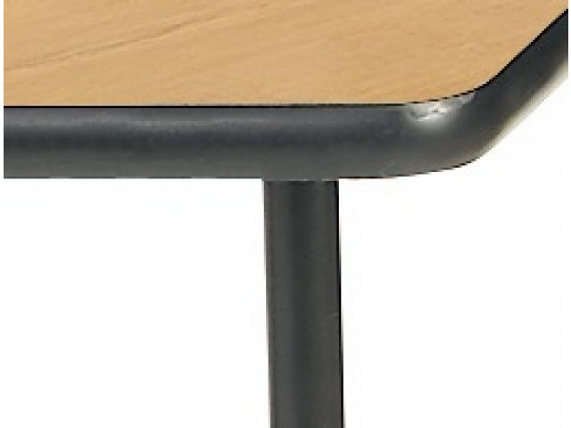 3/4-inch thick bullnose edge banding protects these tables from the rigors of classroom use.
