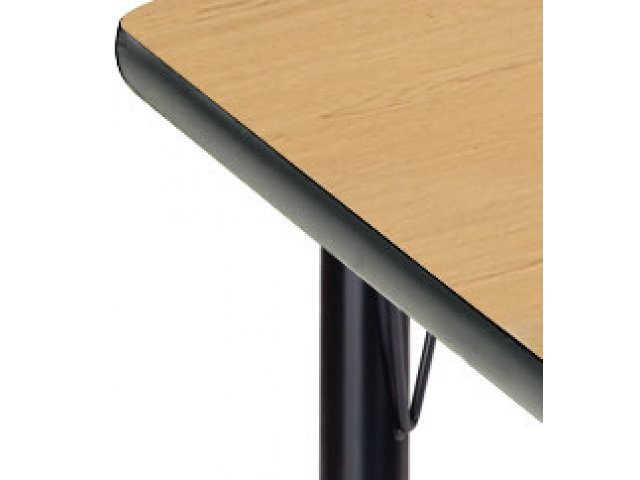3/4-inch thick bullnose edge banding protects tabletops from the rigors of classroom use.