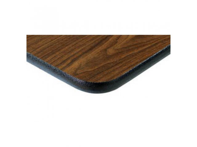 Super-durable, Protect-Edge coating on table edges prevents edge damage.