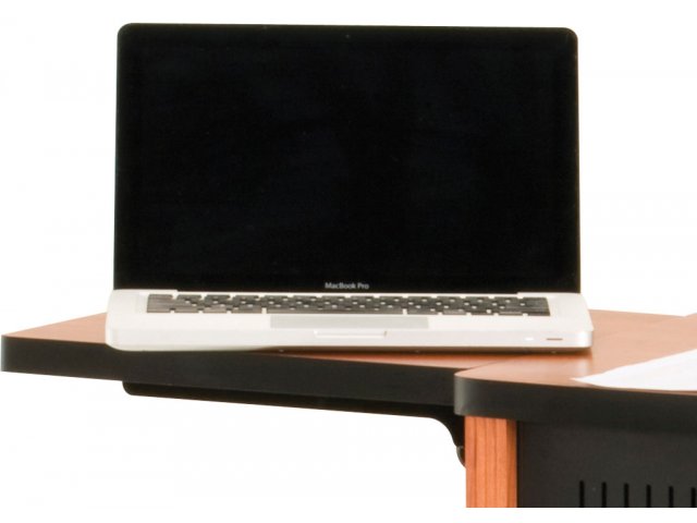 Flip-up Laptop Shelf