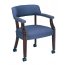 Bedford Captain Chair with Casters