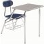 Combo Student Chair Desk - Hard Plastic Top