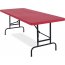 Colored Adj-Ht Blow-Molded Table