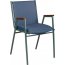 XLE Stacking Arm Chair w/2