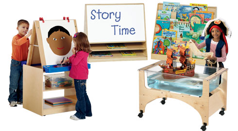 A Classroom Filled With Preschool Learning Centers Will Promote Exploration & Stimulate Learning